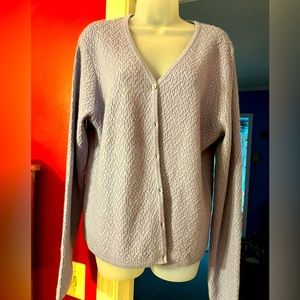 Charter Club 2-ply cashmere cardigan